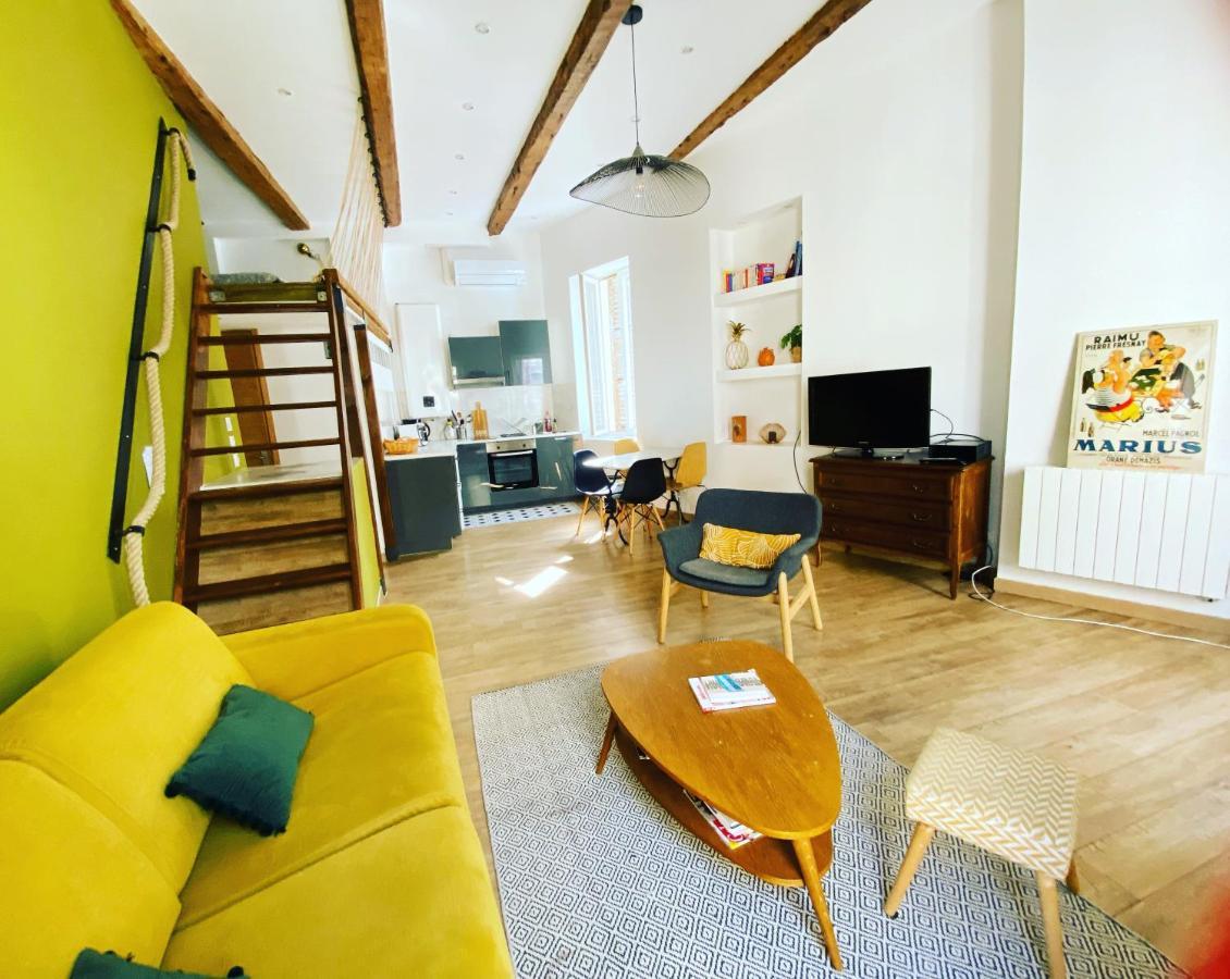 Vaste Et Charmant Loft Climatise Au Coeur De Μασσαλία Εξωτερικό φωτογραφία